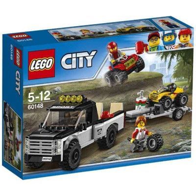 LEGO City Great Vehicles 60148, Fyrhjulingsracerteam
