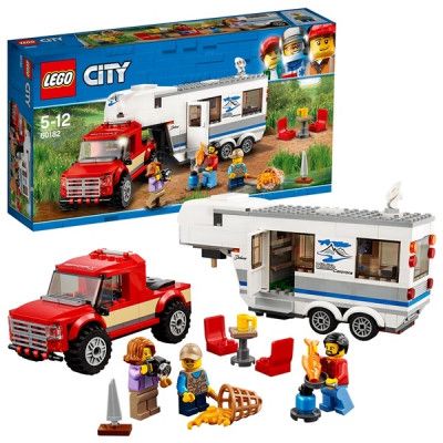LEGO City Great Vehicles 60182, Pickup och husvagn