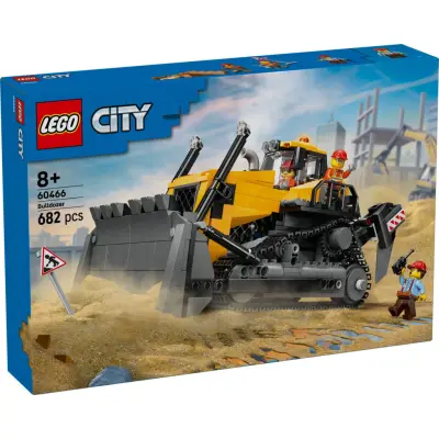 LEGO® City Gul bulldozer 60466 - LEGO -  Leksaksaffären