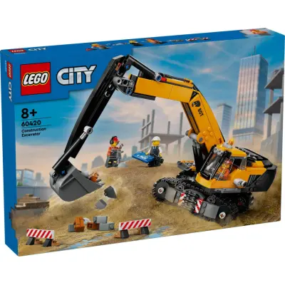 LEGO® City Gul grävmaskin 60420 - LEGO -  Leksaksaffären