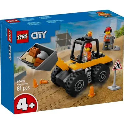 LEGO® City Gul hjullastare 60450 - LEGO -  Leksaksaffären