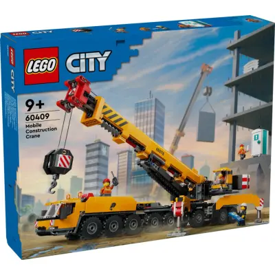LEGO® City Gul mobil byggkran 60409 - LEGO -  Leksaksaffären