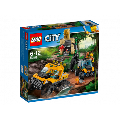 LEGO City Jungle Explorers 60159, Djungel – uppdrag med halvbandvagn
