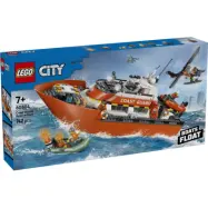 LEGO® City Kustbevakningens räddningsbåt och helikopter 60504 - LEGO -  Leksaksaffären