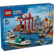 LEGO City Kusthamn med lastfartyg 60422