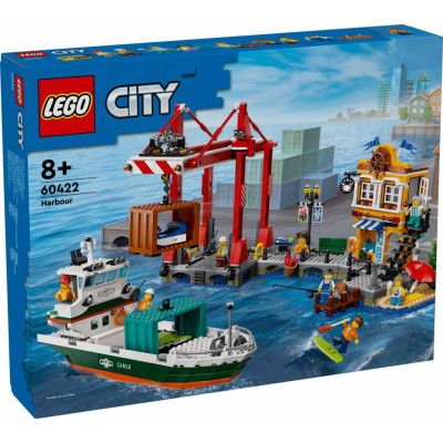 LEGO® City Kusthamn med lastfartyg 60422