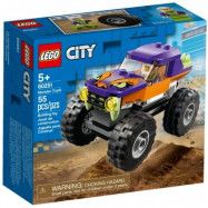 LEGO City monster truck med lego-figur