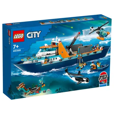 LEGO® City Polarutforskare och skepp 60368 - LEGO -  Leksaksaffären