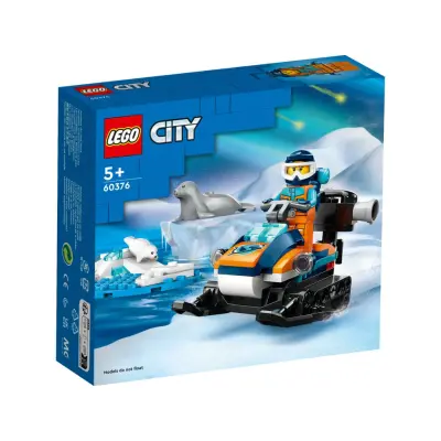 LEGO City Polarutforskare och snöskoter 60376