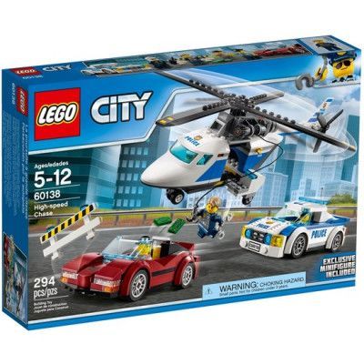 LEGO City Police 60138, Höghastighetsjakt