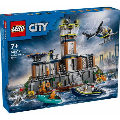 LEGO® City Polisens fängelseö 60419 - LEGO -  Leksaksaffären