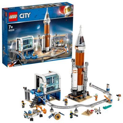 LEGO City Space Port 60228 - Rymdraket och uppskjutningskontroll