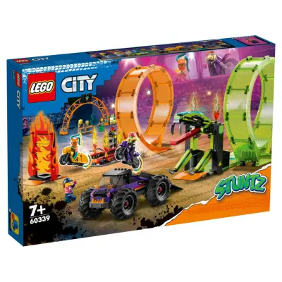 LEGO® City Stuntz Stuntarena med dubbelloop 60339