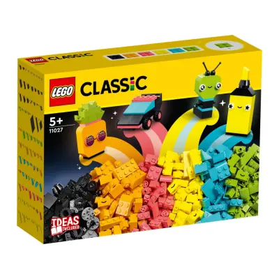 LEGO® Classic Kreativt skoj med neonfärger 11027 - LEGO -  Leksaksaffären