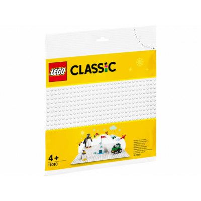 LEGO Classic Vit basplatta 11010