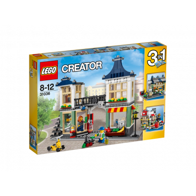 LEGO Creator 31036, Leksaks- och mataffär