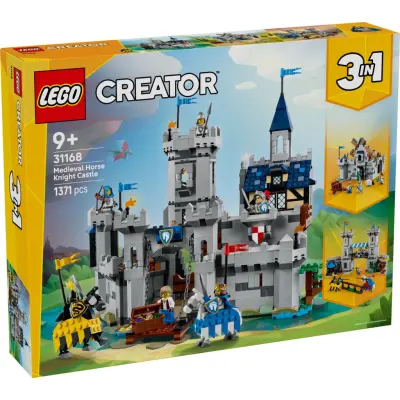 LEGO® Creator 3in1 Hästriddarnas medeltida slott 31168 - LEGO -  Leksaksaffären