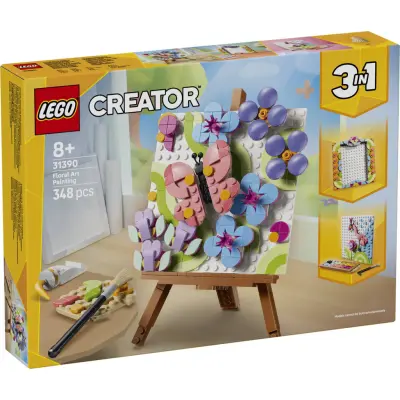 LEGO® Creator 3in1 Målning med blomsterkonst 31390 - LEGO -  Leksaksaffären