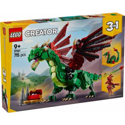 LEGO® Creator 3in1 Medeltida drake 31161 - LEGO -  Leksaksaffären