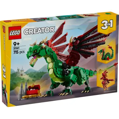 LEGO® Creator 3in1 Medeltida drake 31161 - LEGO -  Leksaksaffären