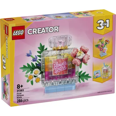 LEGO® Creator 3in1 Parfymflaska med blomsterdekoration 31383 - LEGO -  Leksaksaffären