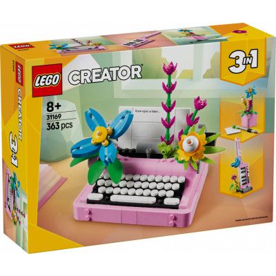 LEGO® Creator 3in1 Skrivmaskin med blommor 31169 - LEGO -  Leksaksaffären