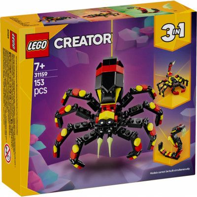 LEGO® Creator 3in1 Vilda djur: överraskande spindel 31159 - LEGO -  Leksaksaffären