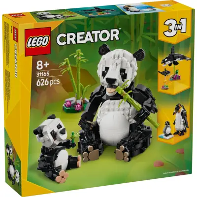 LEGO® Creator 3in1 Vilda djur: pandafamilj 31165 - LEGO -  Leksaksaffären