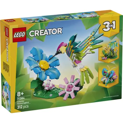 LEGO® Creator Vilda djur: färgglad kolibri 31384 - LEGO -  Leksaksaffären