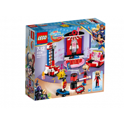 LEGO DC Super Hero Girls 41236, Harley Quinn Sovrum
