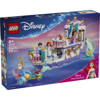 LEGO® Disney Ariels kungliga bröllopsbåt 43299 - LEGO -  Leksaksaffären