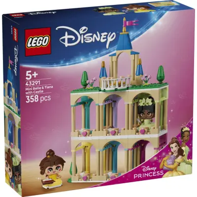 LEGO® Disney Belle och Tiana med slott i miniformat 43291 - LEGO -  Leksaksaffären