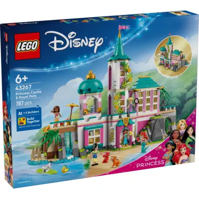 LEGO® Disney Prinsesslott och kungliga husdjur 43267 - LEGO -  Leksaksaffären