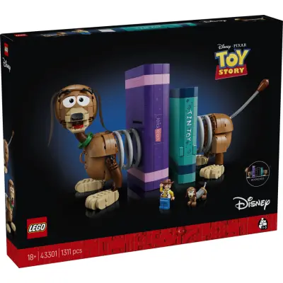 LEGO® Disney Toy Story Bokstöd med hunden Slinky 43301 - LEGO -  Leksaksaffären