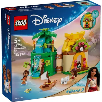 LEGO® Disney Vaianas skoj på ön 43260 - LEGO -  Leksaksaffären