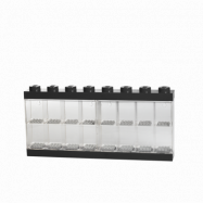 LEGO, Display case för 16 minifigurer, black