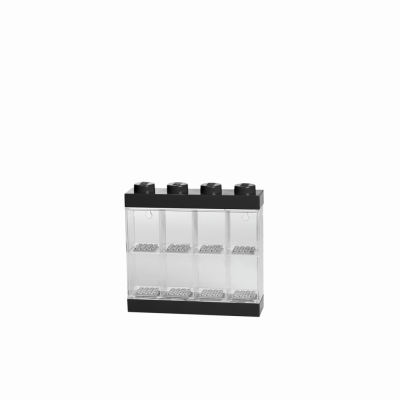 LEGO, Display case för 8 minifigurer, black