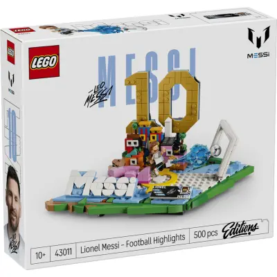 LEGO® Editions Lionel Messi - fotbollshöjdpunkter 43011 - LEGO -  Leksaksaffären