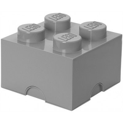 LEGO, Förvaringsbox 4, stone grey