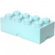 LEGO, Förvaringsbox 8, aqua light blue