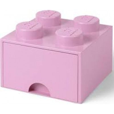 LEGO, Förvaringsbox 4 med lådor, light purple