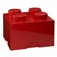 LEGO, Förvaringsbox 4, red