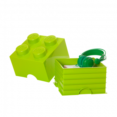 LEGO, Förvaringsbox 4, yellowish green