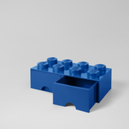 LEGO, Förvaringsbox 8 med lådor, Blå