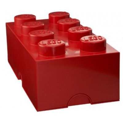 LEGO, Förvaringsbox 8, red