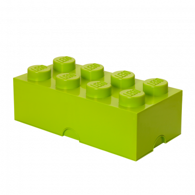 LEGO, Förvaringsbox 8, yellowish green