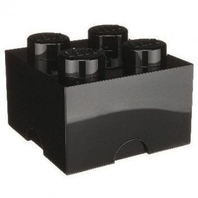 LEGO Förvaringslåda 4 (Svart)