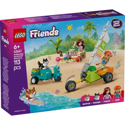 LEGO® Friends Äventyr med surfhundar och vespa 42641 - LEGO -  Leksaksaffären