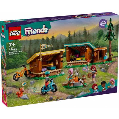 LEGO® Friends Äventyrsläger Mysiga stugor 42624 - LEGO -  Leksaksaffären