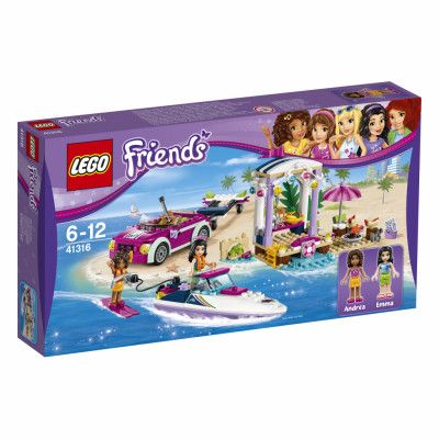 LEGO Friends 41316, Andreas transportbil för racerbåtar